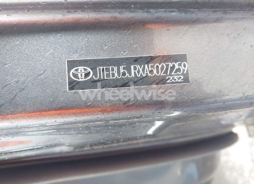 Photo 21 of 2010 Toyota 4runner LIMITED V6 (VIN JTEBU5JRXA5027259)