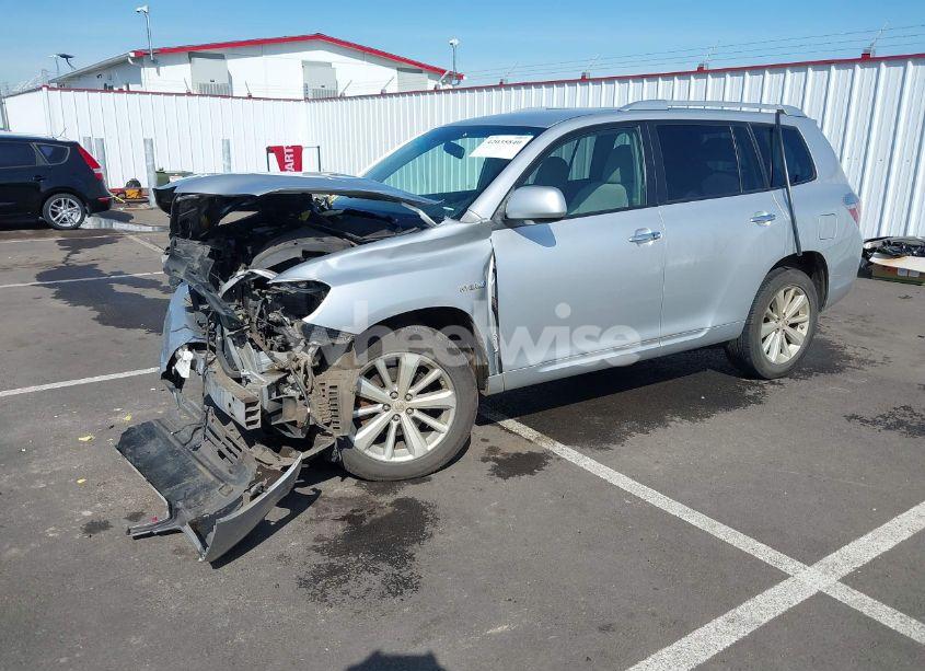 Photo 2 of 2010 Toyota Highlander HYBRID BASE V6 (VIN JTEBW3EH8A2047835)