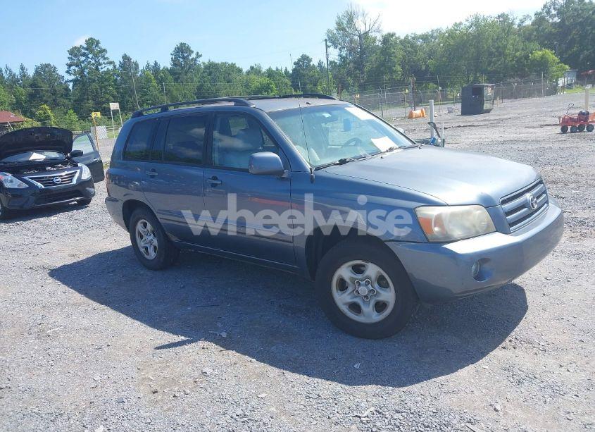 2006 Toyota Highlander (VIN JTEDD21AX60135726) main photo