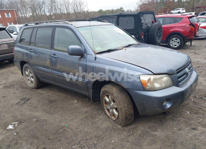 2007 Toyota Highlander V6 (VIN JTEDP21A870132509) main photo