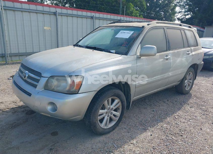 Photo 2 of 2006 Toyota Highlander HYBRID V6 (VIN JTEDW21A460008402)