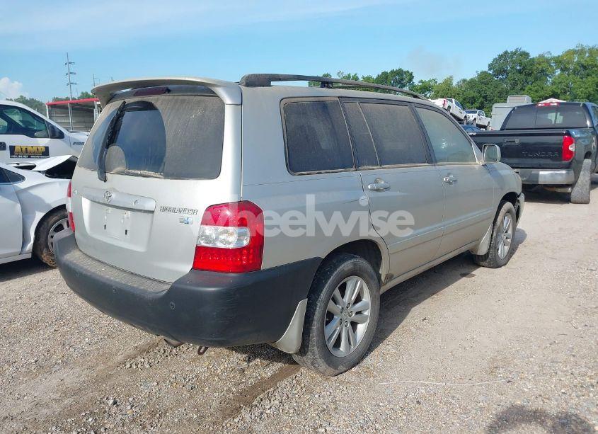 Photo 4 of 2006 Toyota Highlander HYBRID V6 (VIN JTEDW21A460008402)