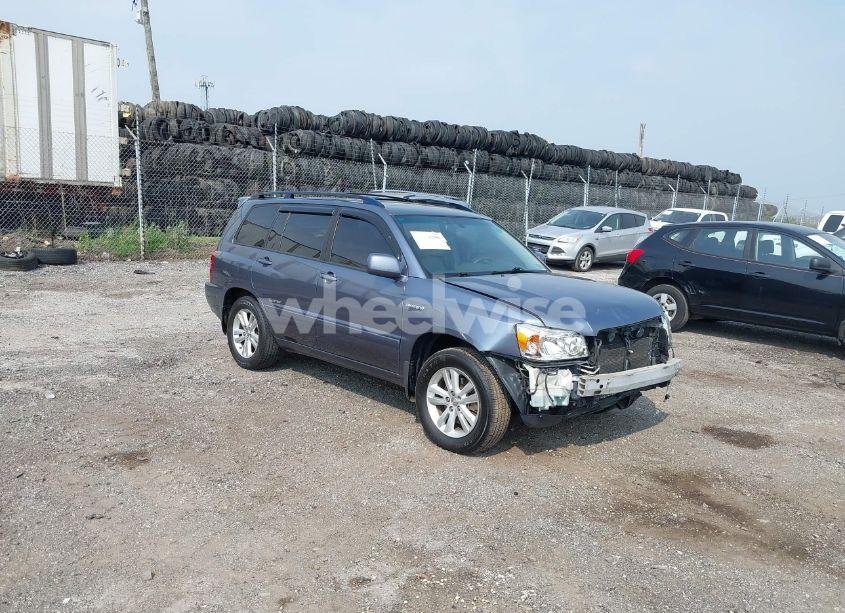 2007 Toyota Highlander HYBRID LIMITED V6 (VIN JTEDW21A670020438) main photo