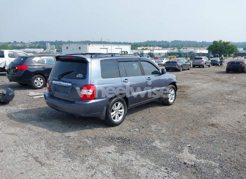 Photo 4 of 2007 Toyota Highlander HYBRID LIMITED V6 (VIN JTEDW21A670020438)