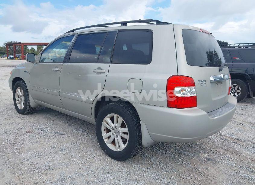 Photo 3 of 2006 Toyota Highlander HYBRID V6 (VIN JTEDW21AX60010753)