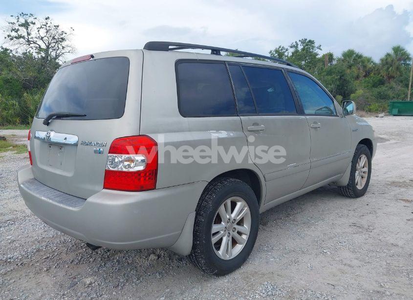 Photo 4 of 2006 Toyota Highlander HYBRID V6 (VIN JTEDW21AX60010753)