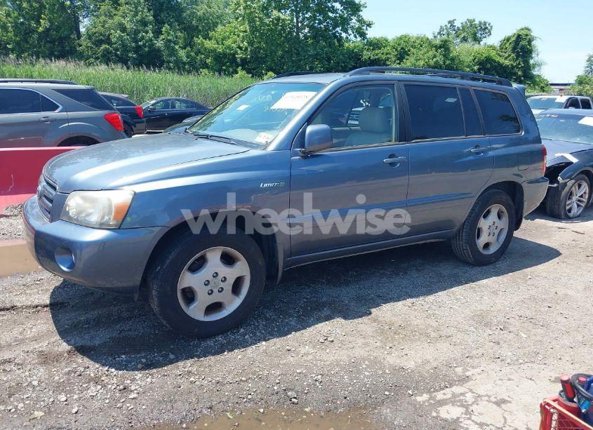Photo 2 of 2005 Toyota Highlander LIMITED V6 (VIN JTEEP21A150128397)