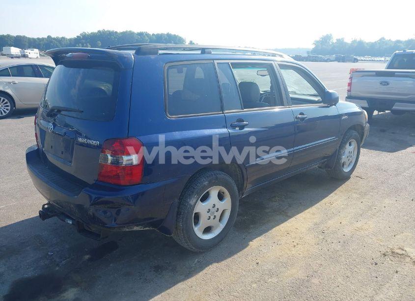 Photo 4 of 2005 Toyota Highlander LIMITED V6 (VIN JTEEP21A250133639)