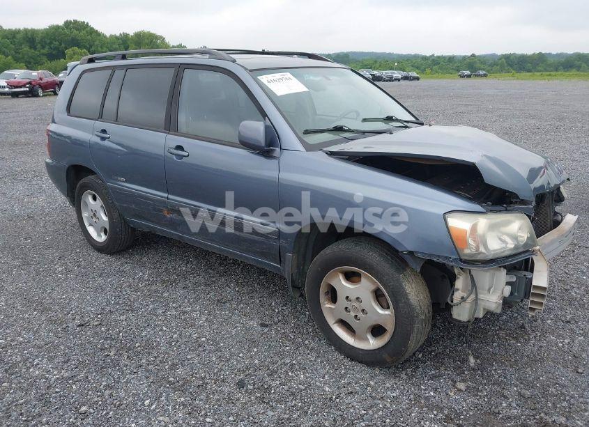 2006 Toyota Highlander LIMITED V6 (VIN JTEEP21A260165198) main photo