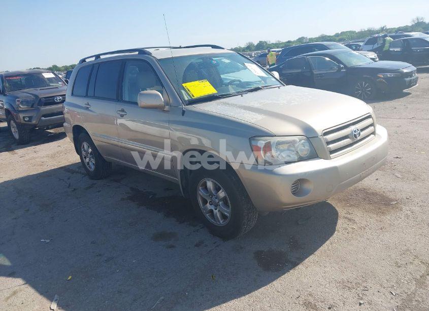 2006 Toyota Highlander V6 (VIN JTEEP21A460141050) main photo