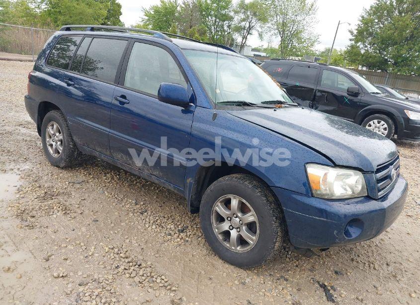 2005 Toyota Highlander LIMITED V6/V6 (VIN JTEEP21A750076029) main photo