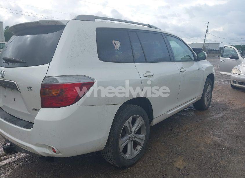 Photo 4 of 2008 Toyota Highlander SPORT (VIN JTEES43A282045979)