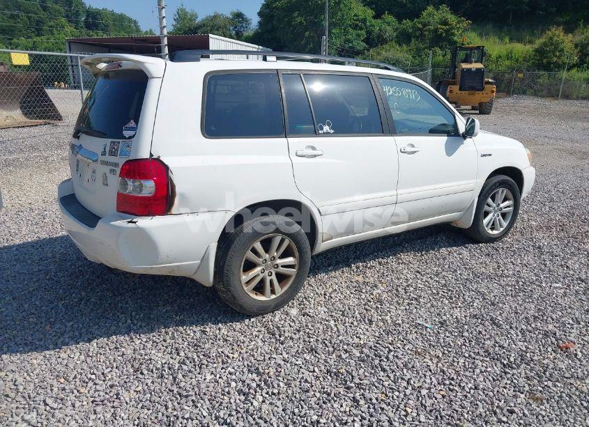 Photo 4 of 2006 Toyota Highlander HYBRID LIMITED V6 (VIN JTEEW21A260005552)