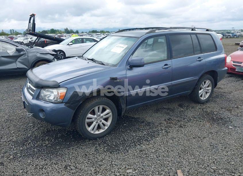 Photo 2 of 2006 Toyota Highlander HYBRID LIMITED V6/V6 (VIN JTEEW21A260022786)