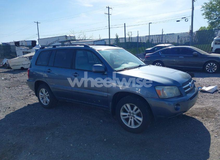 2006 Toyota Highlander HYBRID LIMITED V6 (VIN JTEEW21A260024019) main photo