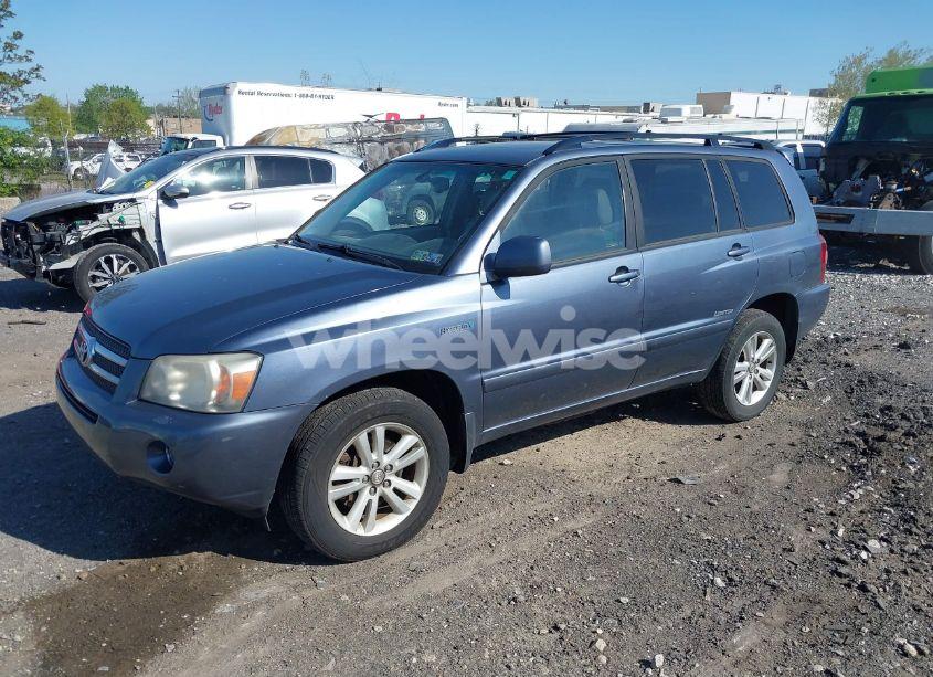 Photo 2 of 2006 Toyota Highlander HYBRID LIMITED V6 (VIN JTEEW21A260024019)
