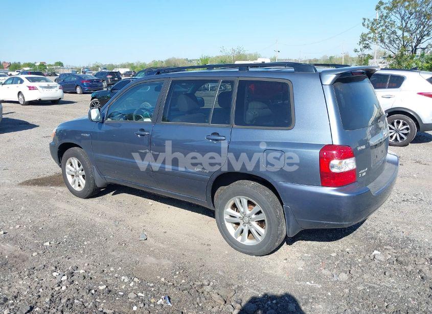 Photo 3 of 2006 Toyota Highlander HYBRID LIMITED V6 (VIN JTEEW21A260024019)