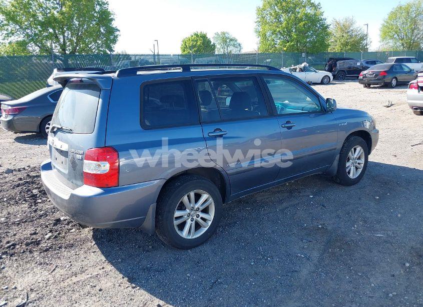 Photo 4 of 2006 Toyota Highlander HYBRID LIMITED V6 (VIN JTEEW21A260024019)