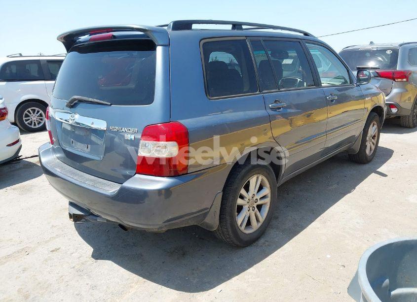 Photo 4 of 2006 Toyota Highlander HYBRID LIMITED V6 (VIN JTEEW21A460003236)
