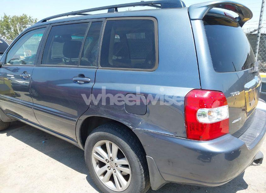 Photo 6 of 2006 Toyota Highlander HYBRID LIMITED V6 (VIN JTEEW21A460003236)