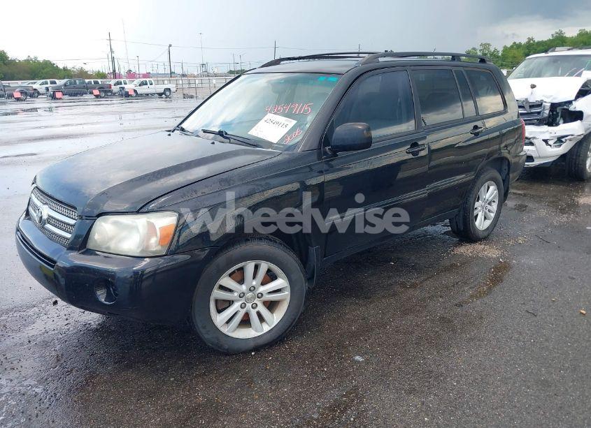 Photo 2 of 2006 Toyota Highlander HYBRID V6 (VIN JTEEW21A460016407)