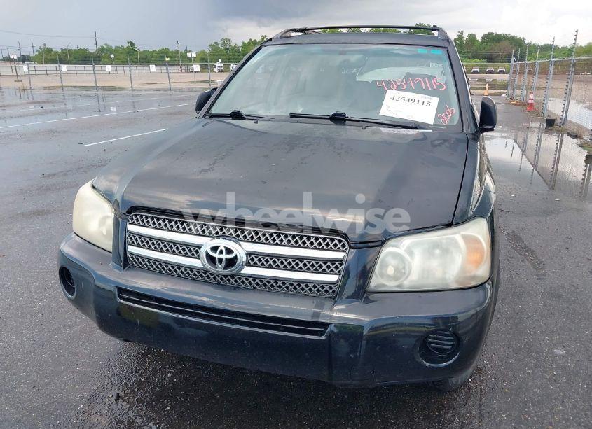 Photo 6 of 2006 Toyota Highlander HYBRID V6 (VIN JTEEW21A460016407)