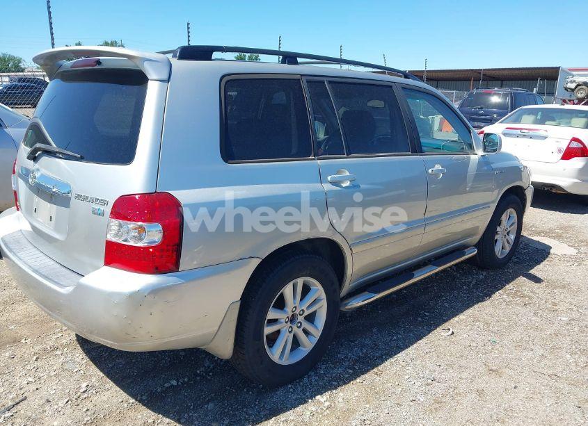 Photo 4 of 2006 Toyota Highlander HYBRID LIMITED V6 (VIN JTEEW21A560001432)