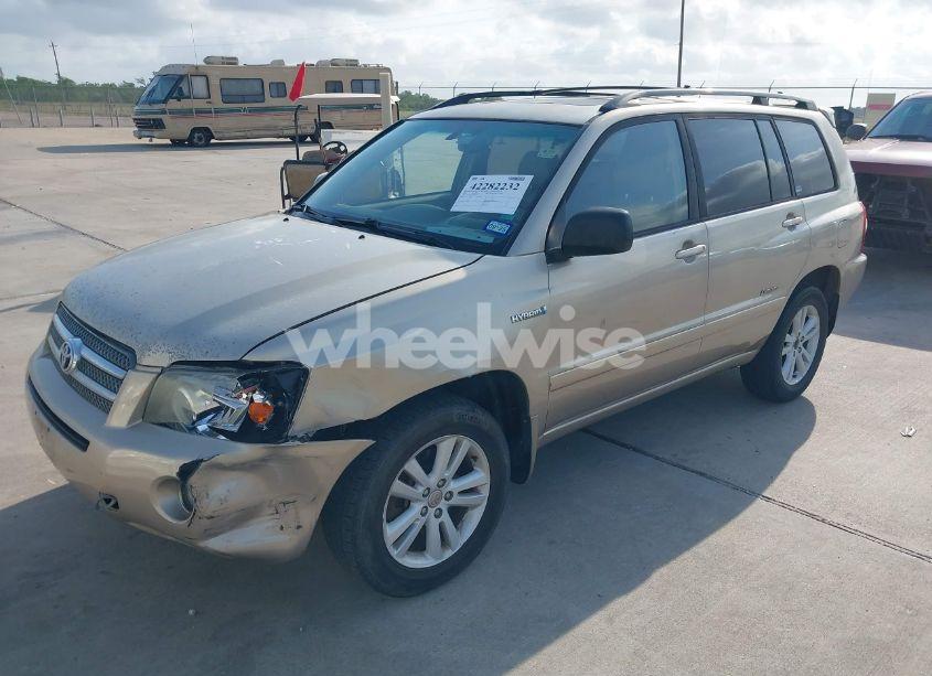 Photo 2 of 2007 Toyota Highlander HYBRID LIMITED V6 (VIN JTEEW21A570037493)