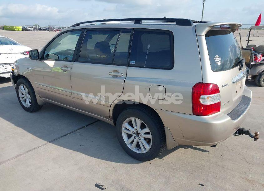 Photo 3 of 2007 Toyota Highlander HYBRID LIMITED V6 (VIN JTEEW21A570037493)