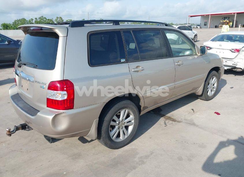 Photo 4 of 2007 Toyota Highlander HYBRID LIMITED V6 (VIN JTEEW21A570037493)