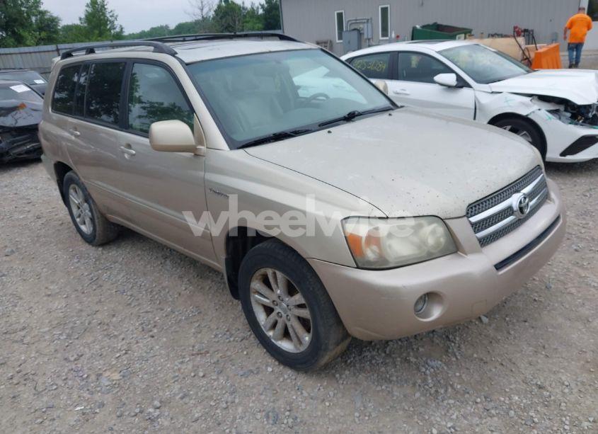2006 Toyota Highlander HYBRID LIMITED V6 (VIN JTEEW21A660005568) main photo