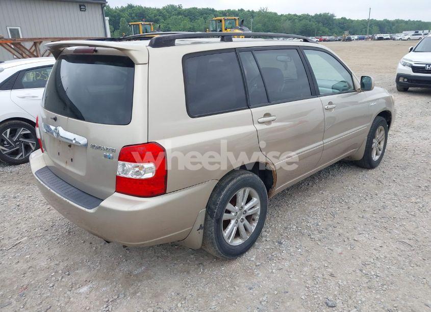 Photo 4 of 2006 Toyota Highlander HYBRID LIMITED V6 (VIN JTEEW21A660005568)