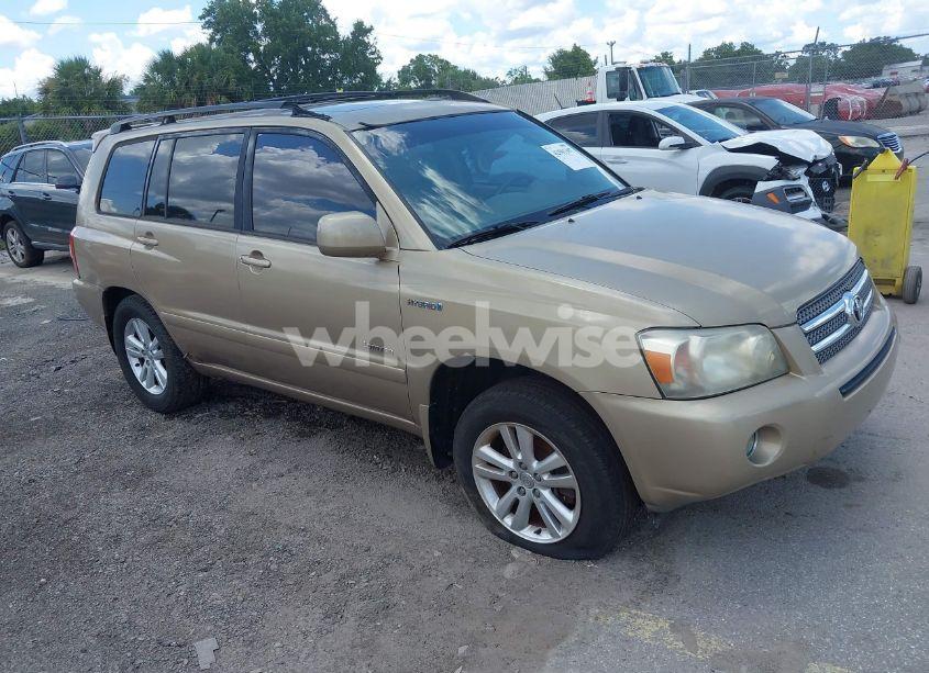 2006 Toyota Highlander HYBRID LIMITED V6 (VIN JTEEW21A660020314) main photo