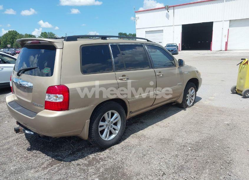 Photo 4 of 2006 Toyota Highlander HYBRID LIMITED V6 (VIN JTEEW21A660020314)