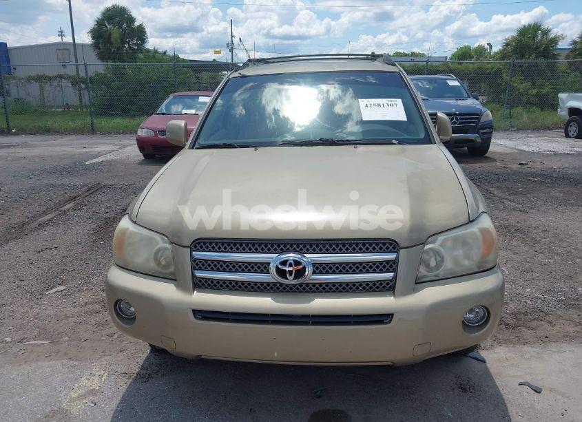 Photo 6 of 2006 Toyota Highlander HYBRID LIMITED V6 (VIN JTEEW21A660020314)
