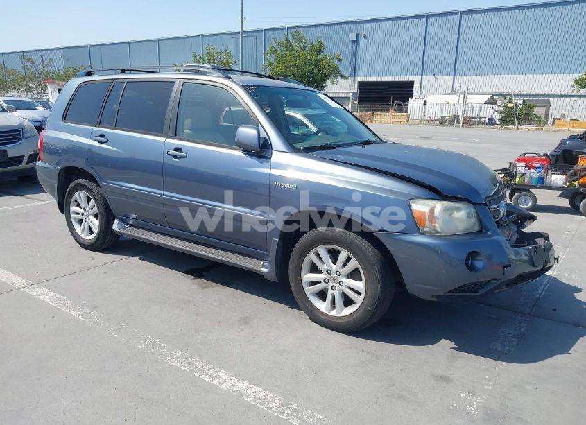 2006 Toyota Highlander HYBRID V6 (VIN JTEEW21A760020838) main photo