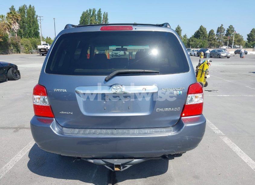 Photo 16 of 2006 Toyota Highlander HYBRID V6 (VIN JTEEW21A760020838)