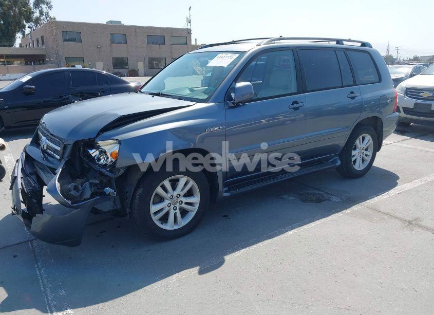 Photo 2 of 2006 Toyota Highlander HYBRID V6 (VIN JTEEW21A760020838)