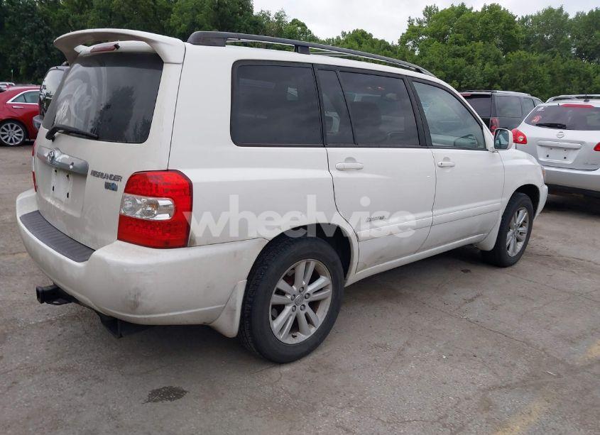 Photo 4 of 2006 Toyota Highlander HYBRID LIMITED V6 (VIN JTEEW21A760026963)