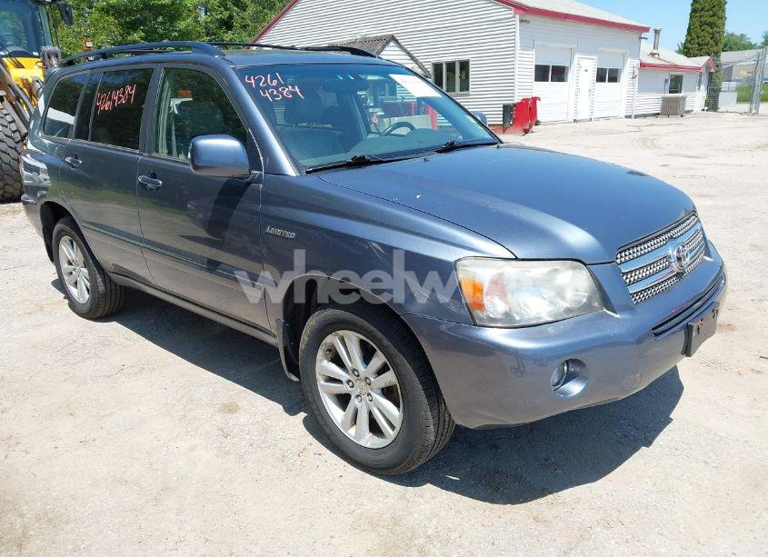 2006 Toyota Highlander HYBRID LIMITED V6 (VIN JTEEW21A860012439) main photo