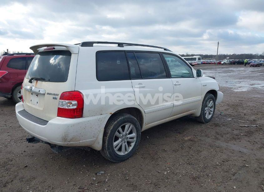 Photo 4 of 2006 Toyota Highlander HYBRID V6 (VIN JTEEW21A860019343)