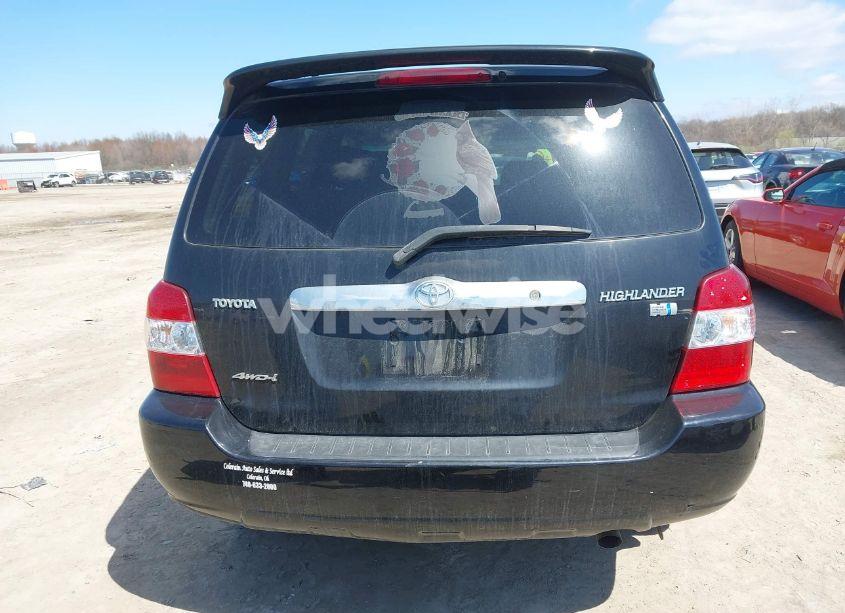 Photo 16 of 2006 Toyota Highlander HYBRID LIMITED V6 (VIN JTEEW21A860022985)