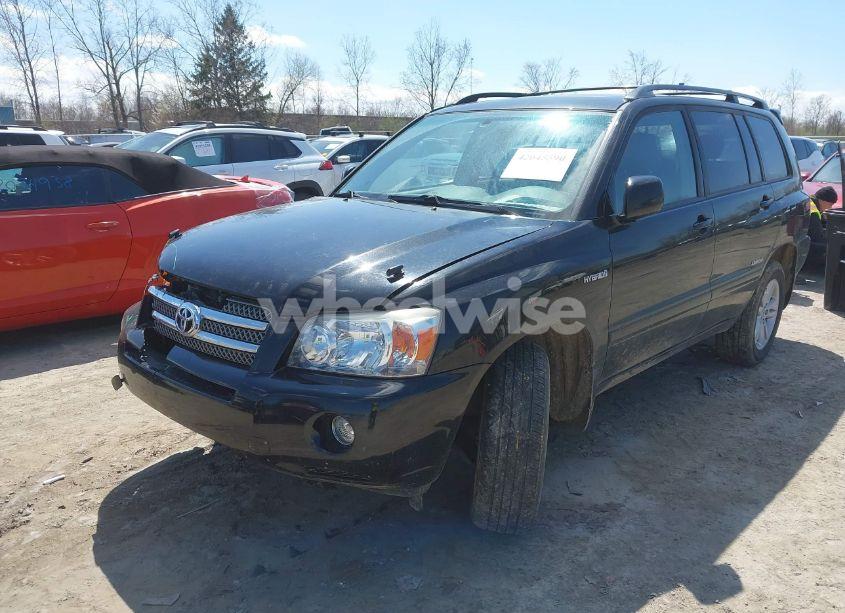 Photo 2 of 2006 Toyota Highlander HYBRID LIMITED V6 (VIN JTEEW21A860022985)