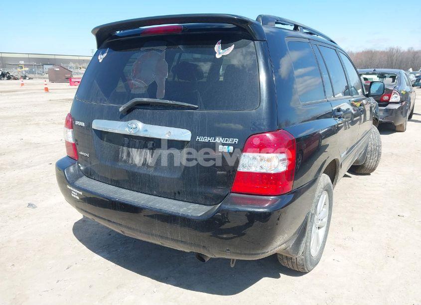 Photo 4 of 2006 Toyota Highlander HYBRID LIMITED V6 (VIN JTEEW21A860022985)