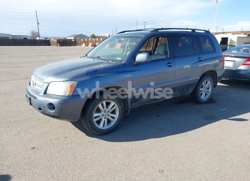 Photo 2 of 2006 Toyota Highlander HYBRID V6 (VIN JTEEW21A960030478)