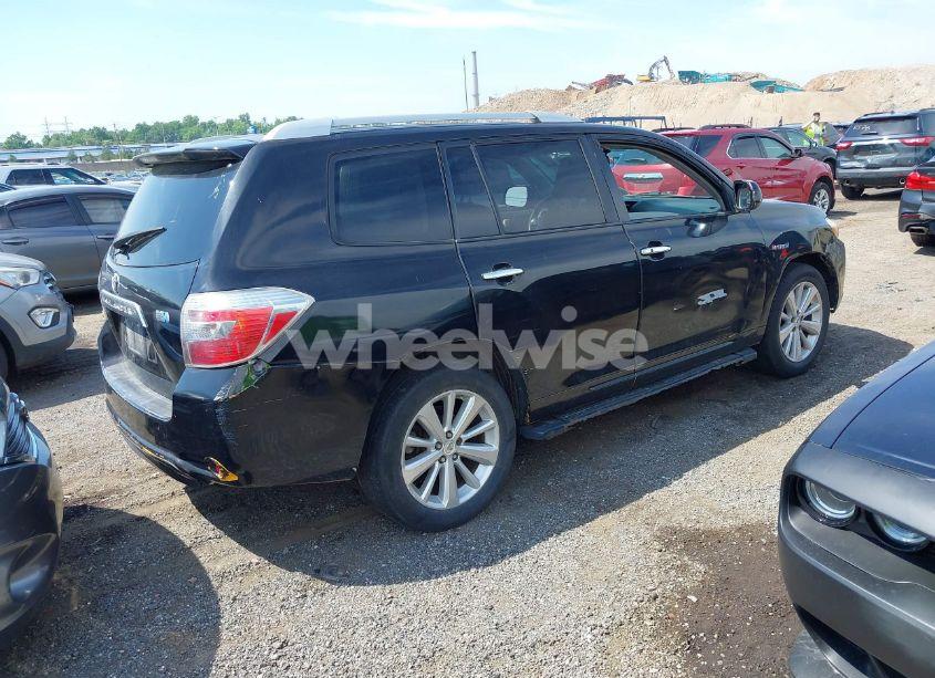 Photo 4 of 2008 Toyota Highlander HYBRID (VIN JTEEW41AX82003843)