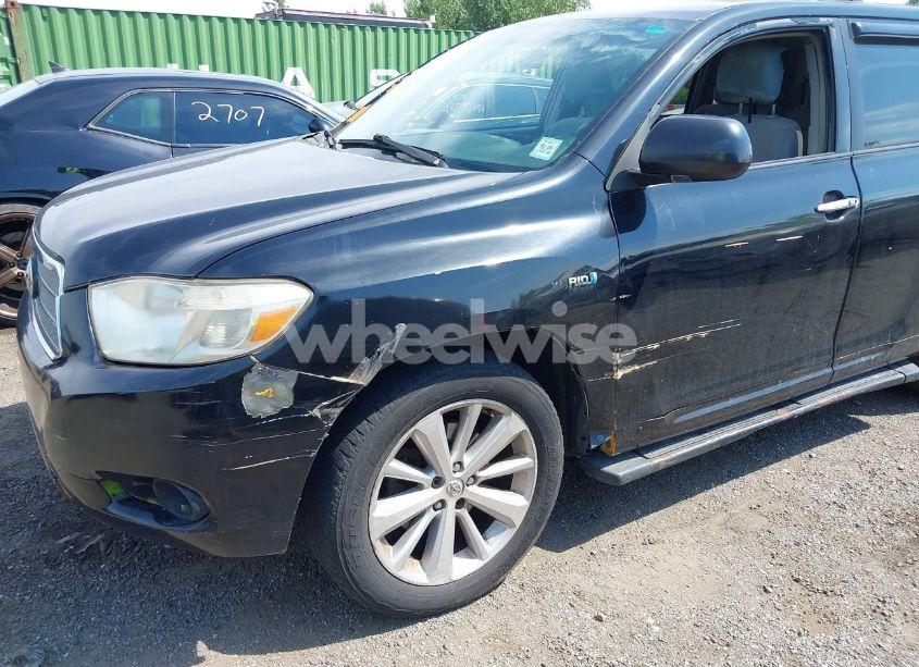 Photo 6 of 2008 Toyota Highlander HYBRID (VIN JTEEW41AX82003843)