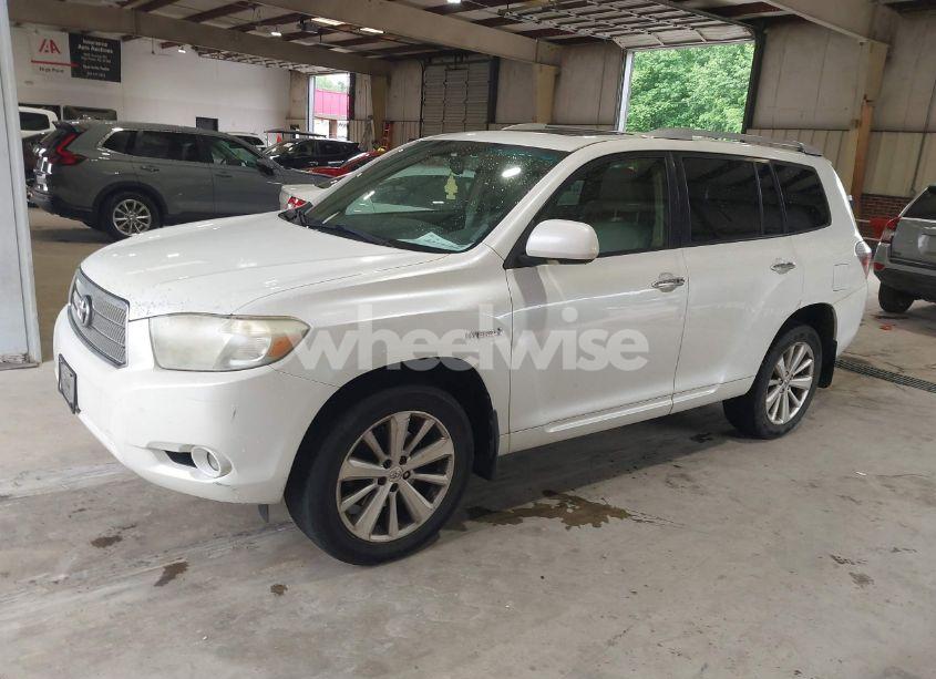 Photo 2 of 2008 Toyota Highlander HYBRID LIMITED (VIN JTEEW44A382018356)