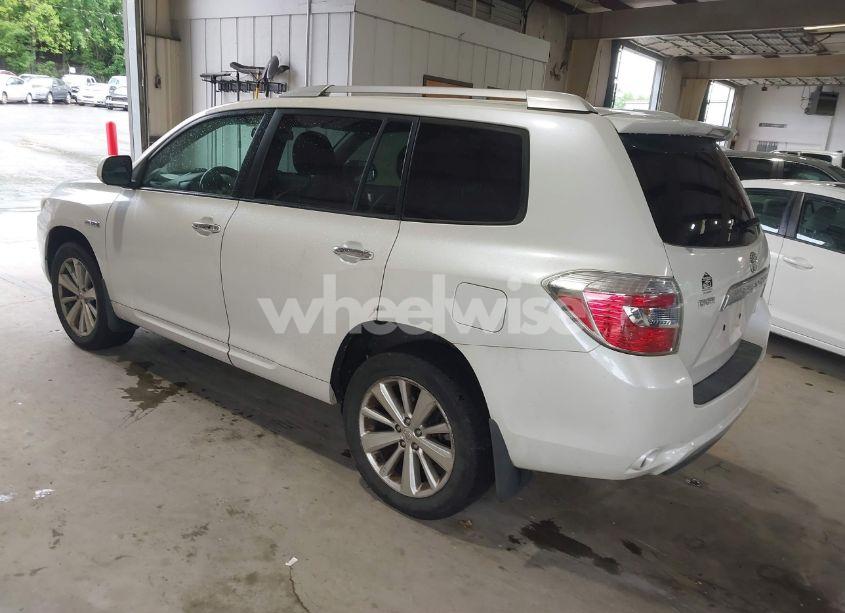 Photo 3 of 2008 Toyota Highlander HYBRID LIMITED (VIN JTEEW44A382018356)