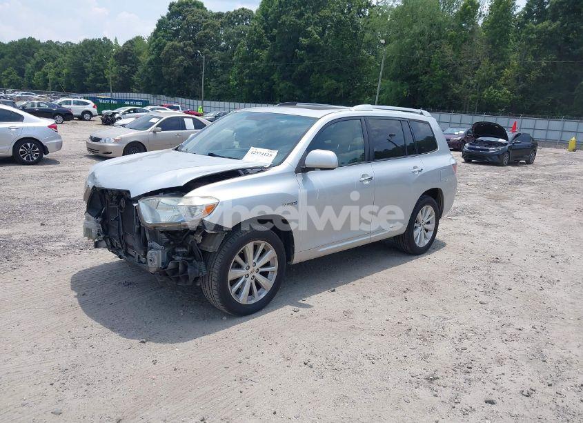 Photo 2 of 2008 Toyota Highlander HYBRID LIMITED (VIN JTEEW44A782001687)